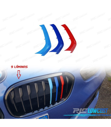 MODANATURE DECORATIVE PER BMW SERIE 1 F20 F21 15- 9 LISTELLI