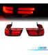 FANALI PER BMW X5 E70 07-10 LED LIGHTBAR ROSSO CROMATO