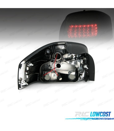 FANALI PER AUDI A3 8P 03-08 LED CRISTALLO SCURO