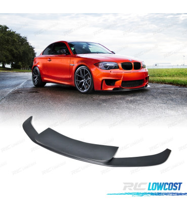 SPOILER LIP ANTERIORE BMW E87 E82 E81 E88 04-11 LOOK 1M