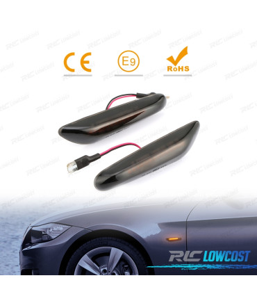 FRECCIE LATERALI A LED DINAMICI PER BMW E81 E82 E87 E88 E90 E91 E92 E93 E46 E60 E61.