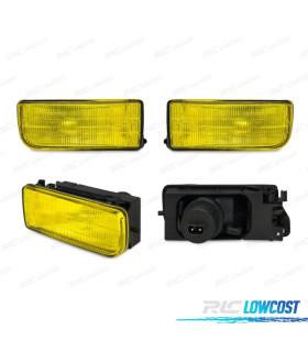 FARI ANTIABBAGLIANTI BMW SERIE 3 E36 90-99 CRISTALLO GIALLO OPACO