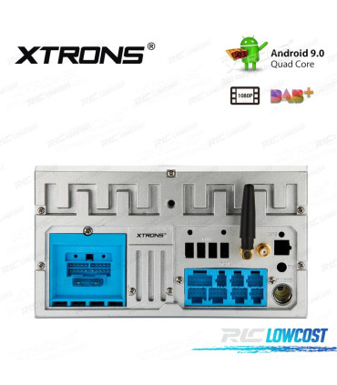 RADIO GPS ANDROID 9 UNIVERSALE 2 DIN SCHERMO TATTILE 10.1" C