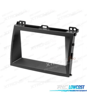 CORNICE NERA RADIO 2-DIN PER TOYOTA LEXUS