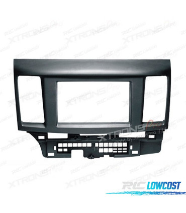 CORNICE NERA RADIO 2-DIN PER MITSUBISHI LANCER GALANT FORTIS INSPIRA