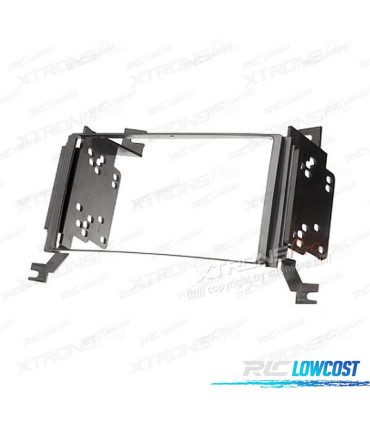 CORNICE NERA PER AUTORADIO 2-DIN PER HYUNDAI
