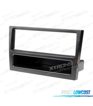 CORNICE NERA RADIO 1-DIN PER OPEL