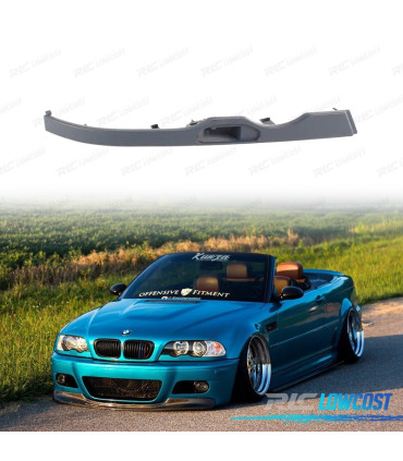 CORNICE MASCHERA FANALE DEST CON SUPPORTO LAVAFARI BMW E46 COUPE CABRIO 98-03