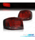 FANALI A LED PER AUDI A3 8P 08-12 COLORE ROSSO FUMÉ