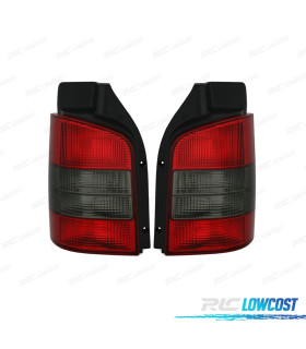 FANALI VOLKSWAGEN VW TRANSPORTER T5 1P 03-09 ROSSO AFFUMICATO