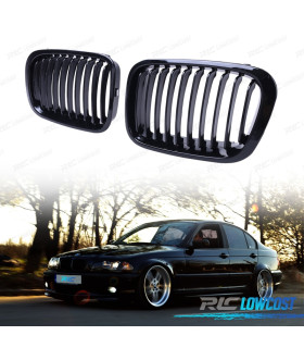 GRIGLIE PER BMW E46 4P 98-01 NERO LUCIDO