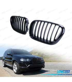 GRIGLIE BMW X5 E53 99-03 NERO LUCIDO