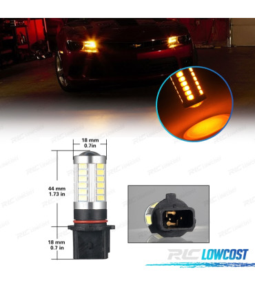 LAMPADE LED P13W PSX26W SP13W FRECCIA