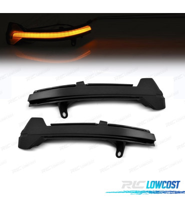 INDICATORI DI DIREZIONE PER SPECCHI RETROVISORI PER BMW F10 F11 F07 F12 F13 F06 F01 FUMÉ