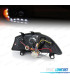 FARI SEAT IBIZA 6L 02-08 LUCE DIURNA E FRECCIA A LED FONDO NERO
