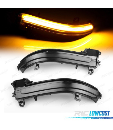 FRECCIE DINAMICHE A LED SPECCHI BMW F20 F21 F22 F23 F30 F31 F32 F33 F36 E84 NERI