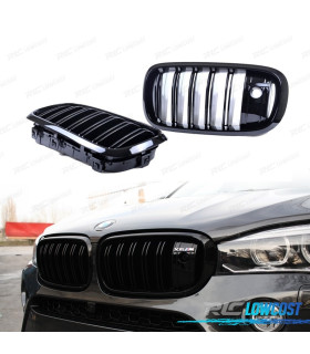GRIGLIA PER BMW X5 F15 13-20 X6 F16 14- NERO LUCIDO VISIONE NOTTURNA