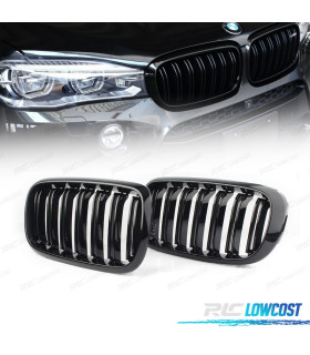 GRIGLIA PER BMW X5 F15 13-20 X6 F16 14- PACCHETTO M NERO LUCIDO