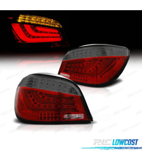 FANALI BMW E60 LCI 07-10 LED ROSSO GRIGIO
