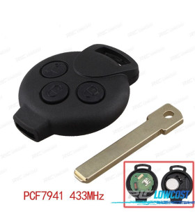 CHIAVE COMPLETA PER SMART FORTWO 07-13
