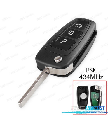 CHIAVE COMPLETA PER FORD C-MAX 10-15 C-MAX 15- FOCUS 11-15 FOCUS 14- GALAXY 10-15 MONDEO 10-14 S-MAX 10-