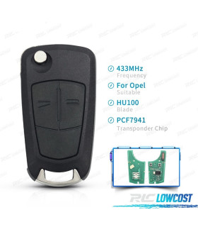 CHIAVE COMPLETA PER OPEL ASTRA H OPEL ZAFIRA B