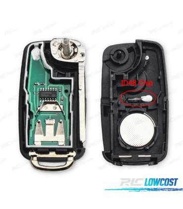 CHIAVE COMPLETA PER VOLKSWAGEN VW PASSAT 01-05 BORA 03-05 POLO 02-10 GOLF 03-06