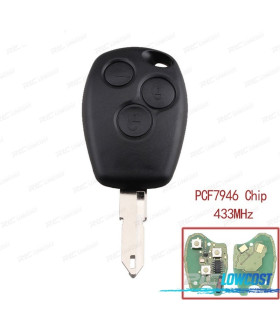 CHIAVE COMPLETA PER RENAULT TRAFFIC MASTER E OPEL VIVARO MOVANO