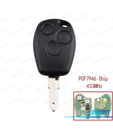 CHIAVE COMPLETA PER RENAULT TRAFFIC MASTER E OPEL VIVARO MOVANO