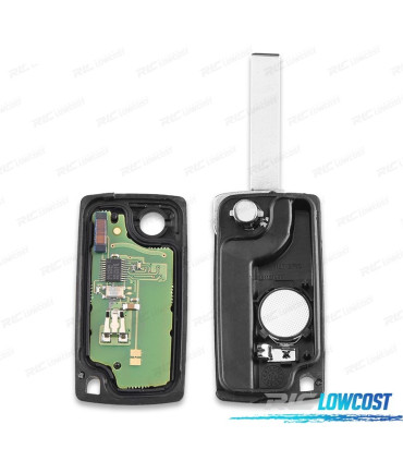 CHIAVE COMPLETA PEUGEOT 107 207 307 308 407 408