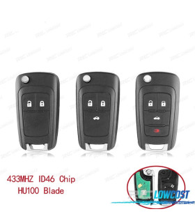 CHIAVE COMPLETA PER CHEVROLET CRUZE 2008- AVEO 2011- ORLANDO 2011-