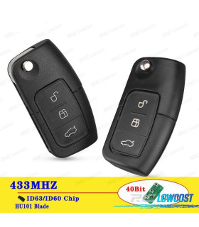 CHIAVE COMPLETA FORD FOCUS 05-10 MONDEO 07-10 FIESTA 09-10 GALAXY 06-10