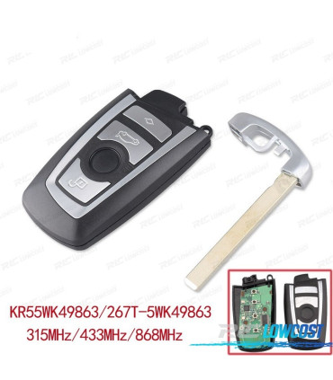 CHIAVE COMPLETA PER BMW SERIE 1 E82 E88 E87 SERIE 3 E90 E91 E92 E93 SERIE 5 E60 E61 X5 E70 X6 E71 SERIE 6 E63 E64 E65 E66 F01