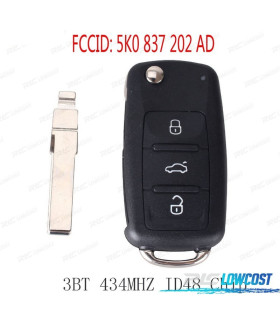 CHIAVE COMPLETA PER VOLKSWAGEN VW SEAT SKODA VARI MODELLI