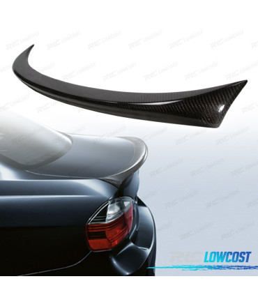 SPOILER ALETTONE PER BMW E90 05-12 IN CARBONIO