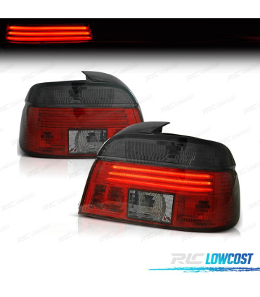 FANALI PER BMW SERIE 5 E39 95-00 COLORE ROSSO NERO LOOK CELIS