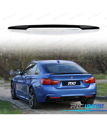 SPOILER ALETTE PER BMW F36 13-18 LOOK M PERFORMANCE NERO SATINATO