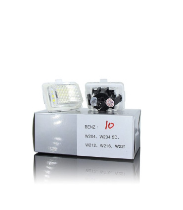 LUCI TARGA A LED PER MERCEDES CLASSE E W212 2010-2014