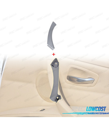 MANIGLIA PER PORTA DESTRA PER BMW E90 E91 PANNELLO PORTA GRIGIO