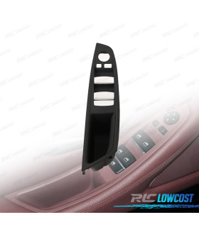 MODANATURA PULSANTE PER BMW F10 F11 PANNELLO PORTA NERO