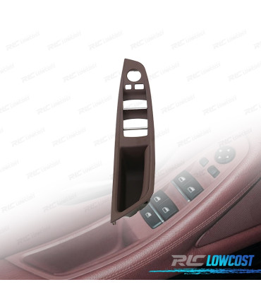 MOULDING BUTTON PANEL FOR BMW 5 SERIES F10 F11 DARK BROWN