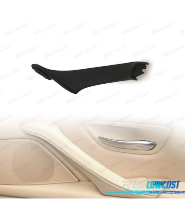 MANIGLIA MANIGLIA DESTRO PER BMW F10 F11 F18 PANNELLO PORTA NERO