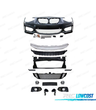 PARAURTI ANTERIORE BMW F20 F21 11-15 LOOK M235 PDC SRA