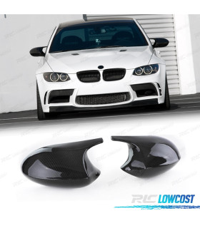 GUSCI SPECCHIETTI RETROVISORI EFFETTO CARBONIO LOOK M3 BMW E90 E91 PRE-LCI 2005-2007