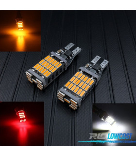 LAMPADINE LED T15 W16W LUCE ROSSA