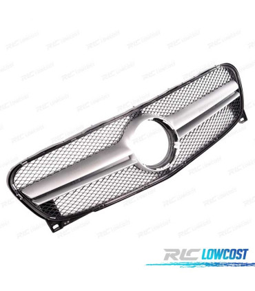 GRIGLIA PER MERCEDES CLASSE GLA X156 14-16 AMG CROMO NERO
