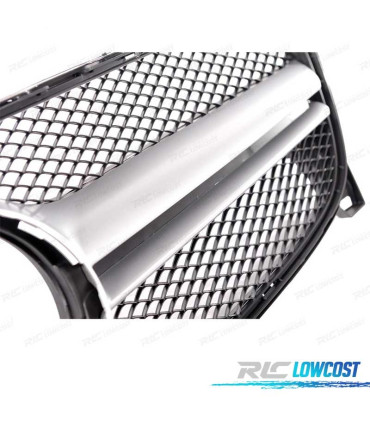 GRIGLIA PER MERCEDES CLASSE GLA X156 14-16 AMG CROMO NERO