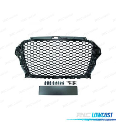 GRIGLIA AUDI A3 8V BERLINA SPORTBACK CABRIO 12-16 LOOK RS3 SENZA PDC