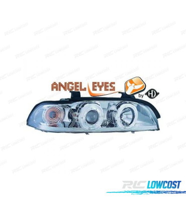 FARI BMW E39 95-00 ANGEL EYES CROMO CCFL