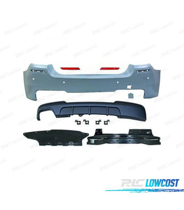 PARAURTI POSTERIORE BMW F10 10-17 LOOK M PERFORMANCE